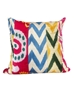 Picture of PATCHWORK SILK IKAT VELVET  PILLOW