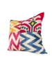 Picture of PATCHWORK SILK IKAT VELVET  PILLOW